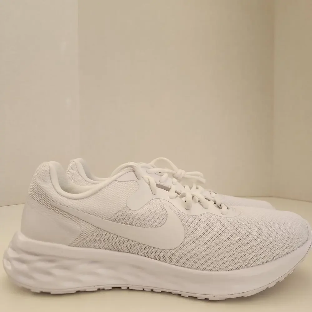 Nike Men's revolution 6 NN Sneakers, White, 9.5 - Picture 2 of 10